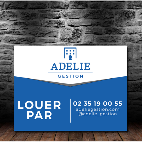 Signage contest entry by BeCr8tive