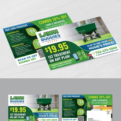 Postcard, flyer or print contest entry by Krishna Arts