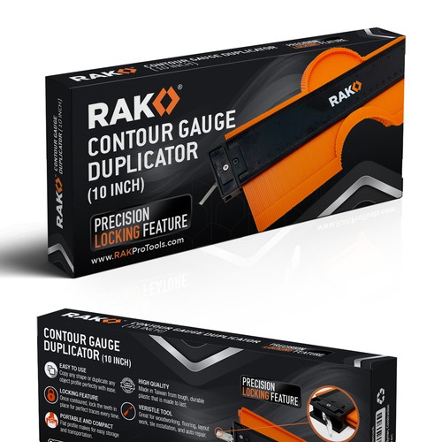 Design eye catching box packaging for RAK Pro Tools Design by C7Z