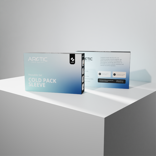 Package Design for Cold Compression Ice Sleeve Design by Julia Arnhem