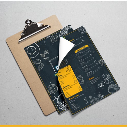 Menu contest entry by PajmaKadabra