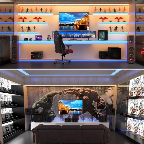 Nice Gaming Room Layout Ideas for Streamer