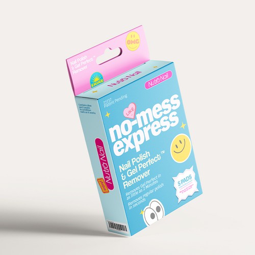 Nutra Nail Gel Remover Design by Localsdesign