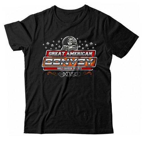 Great American Convoy / HD Shirt Design by alsaki_design