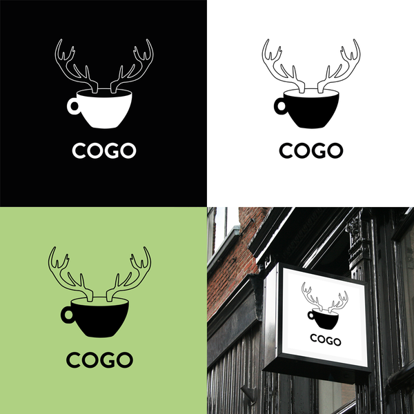 Logo concept for a café