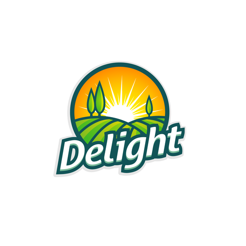 Delight brand logo, Logo design contest