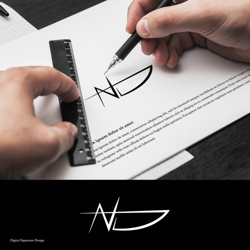 Digital Signature Design Design by GranzCreative
