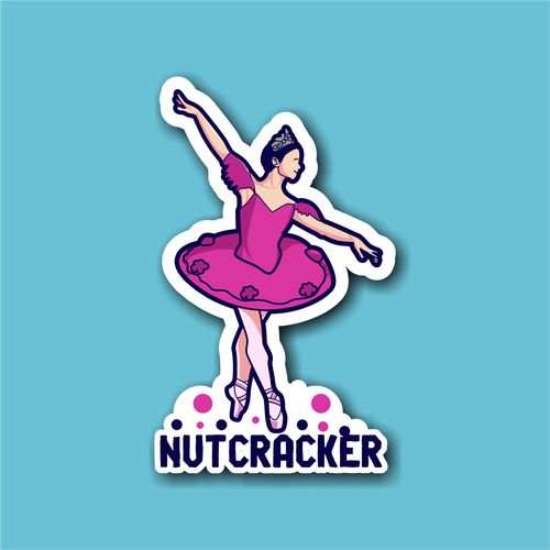 Design a Beautiful Nutcracker Sticker Design by ipmawan Gafur