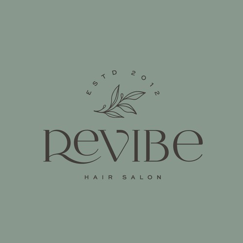 Boho Chic hair salon logo to attract the modern woman Design by Blanc Lueur