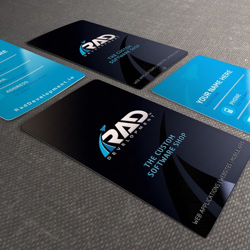 Design A Software Company Business Card You Can't Stop Looking At!! Design by JB_design