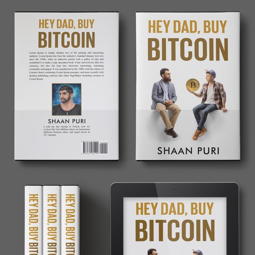 Bitcoin Book Cover Contest! Design by 99edgeics (n@em)