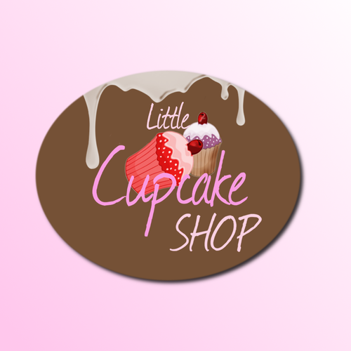 LOGO-  for  CUPCAKE  BAKERY Design by KateSue