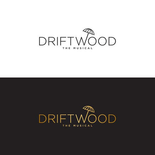 コンペ「Design the Title Treatment/Hero Image  for new Musical DRIFTWOOD」のデザイン by Macroarto™さん 