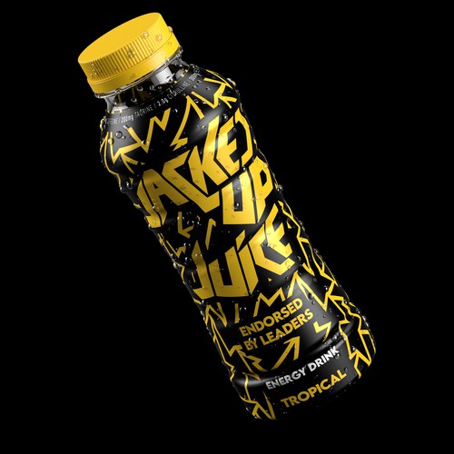 Jacked Up Juice Energy Drink Design by natalino