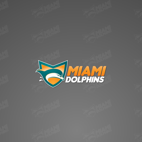 99designs community contest: Help the Miami Dolphins NFL team re-design its logo! Design by sesaru sen
