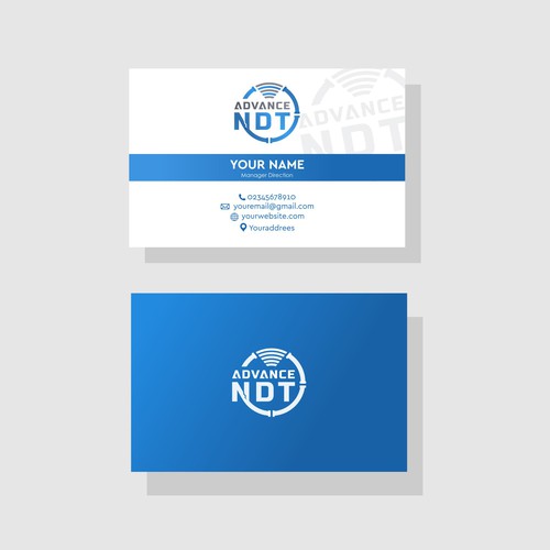 Industrial logo and business card design. Training and consulting firm. Design by NuriCreative