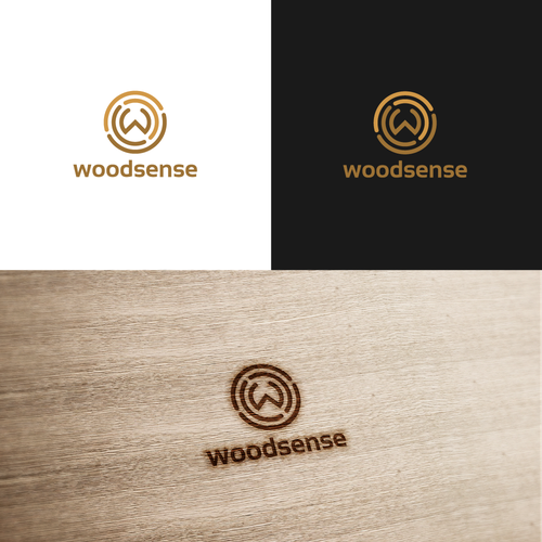 Sustainable tech logo needed for an IoT company working with wood construction Design by m a g y s