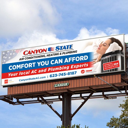 Design An Eye-Catching Billboard For An HVAC Company Design réalisé par ayush@99