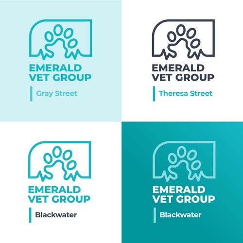 Emerald Vet Group Logo Design by Jonno FU