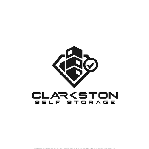 Self Storage Logo | Clarkston Self Storage Design by AalianShaz