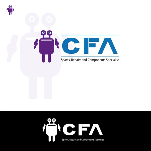 logo for CFA デザイン by Eursia