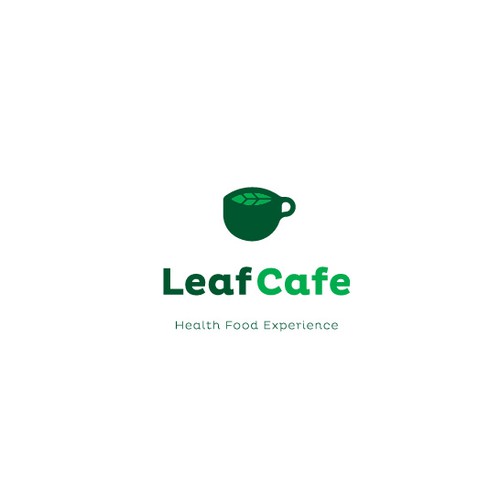 Diseño de Logo: Leaf Cafe de David Mas