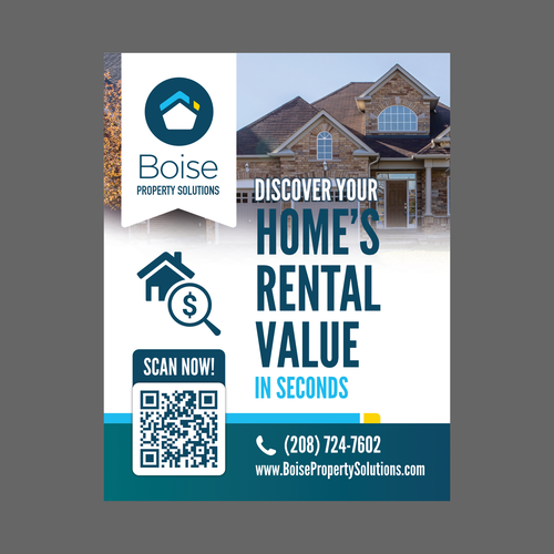 Create an Eye-Catching 1/4 Page Ad for a Leading Property Management Company! Design by Adi Azudin