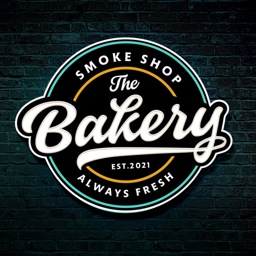 Smoke Shop Called "The Bakery" Logo Design by Agenciagraf