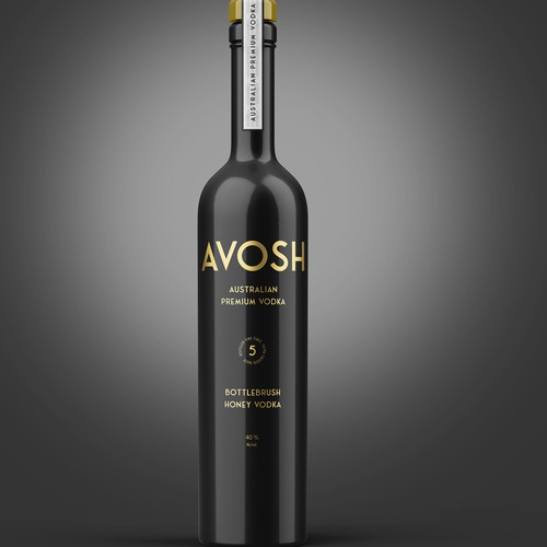 Design a New Label for a Premium Australian Vodka Design by LABELL®