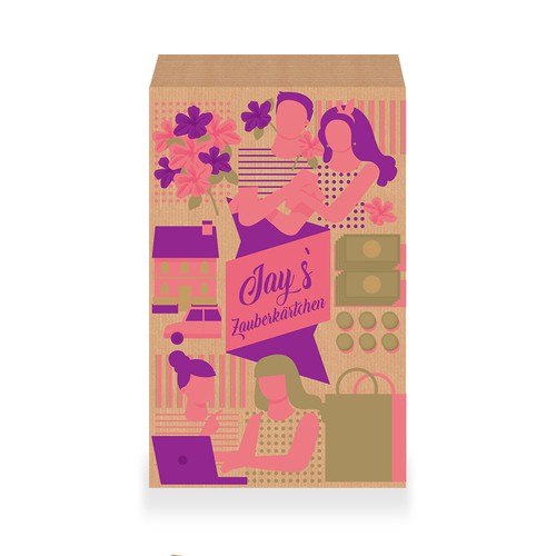 Proposta di design per un contest della categoria Packaging per prodotto realizzata da SteffyJuliana