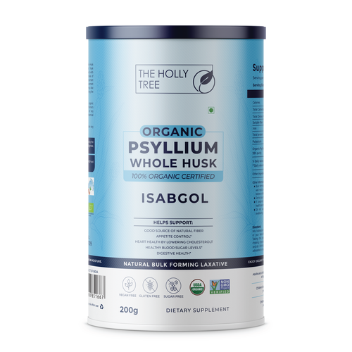 Organic Psyllium Whole Husk Label Design by Sayyed Jamshed