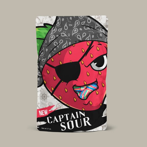 Piratefruits conquer the Candymarket! Design von Bloom Graphic