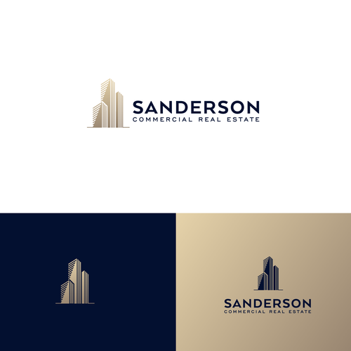 Bring the heat! - Sanderson Commercial Real Estate Logo & Website Design by AnaMaria.Design