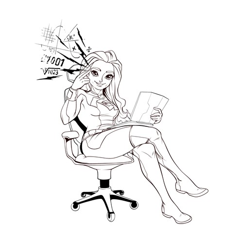 Miss Calculation Design by Jotch.Art