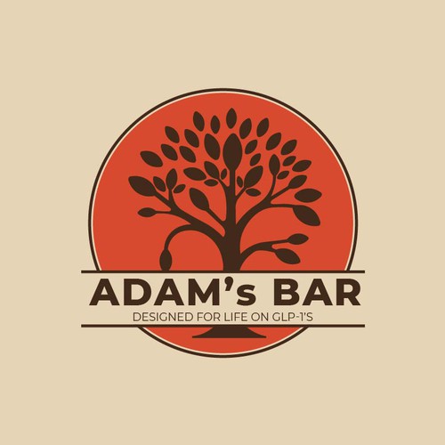 Adams Bar - Nutrition Bar for GLP1 patients Design by line2code