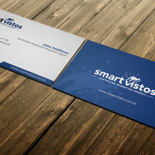 We need a great and creative business card for an Australian Migration Agency. Design por conceptu