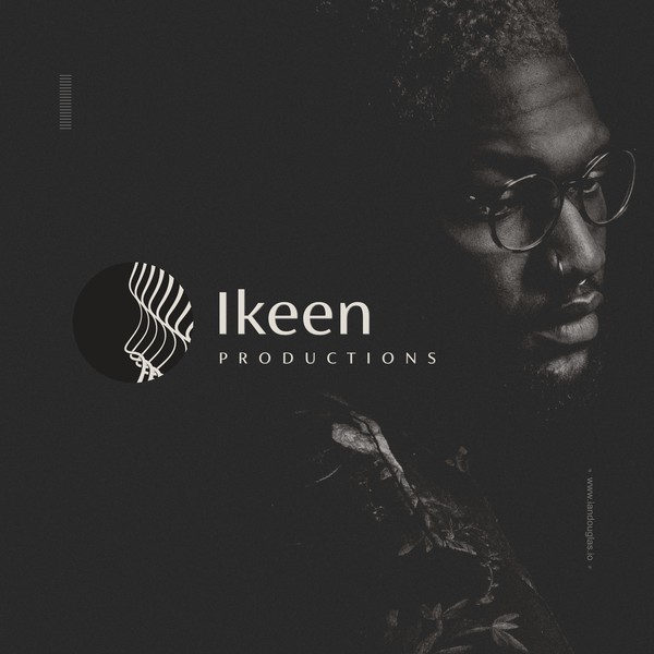 Design by Ian Douglas titled "Rhythmic mark for Ikeen Productions"