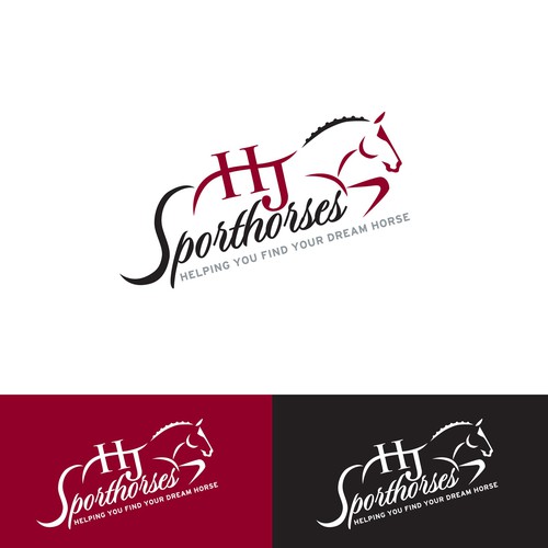 HJ Sporthorses needs a cream of the crop logo. | Logo design contest