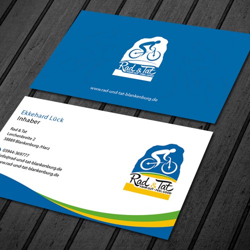 **modern Bike-store needs Business-Cards** Design by deviserpark