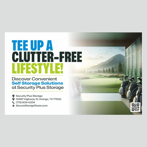 Eye-catching Illustration for Self Storage Ad in Golf Scorecard Design by Faisal Zulmi™