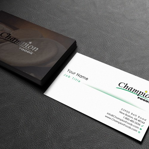 Design A New Business Card, Win The Prize!! Design by Azzedine D