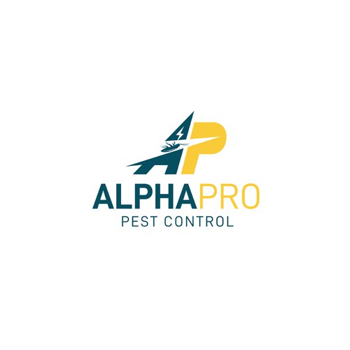 AlphaPro A name that demands a powerful logo. Design by Dario