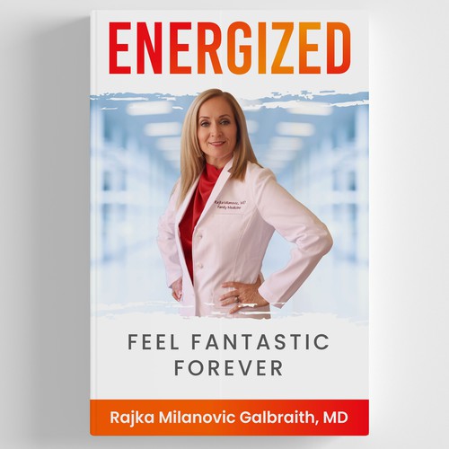 Design a New York Times Bestseller E-book and book cover for my book: Energized Design by icon89GraPhicDeSign