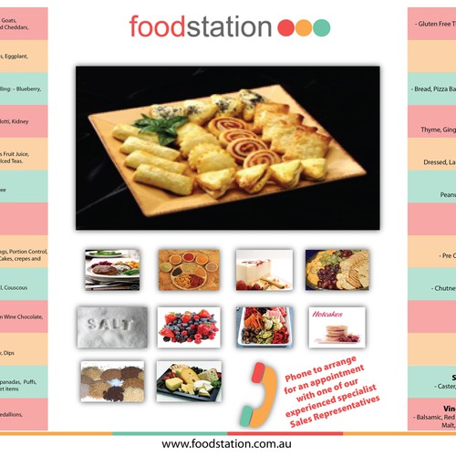 Create the next postcard or flyer for Foodstation Ontwerp door V.M.74