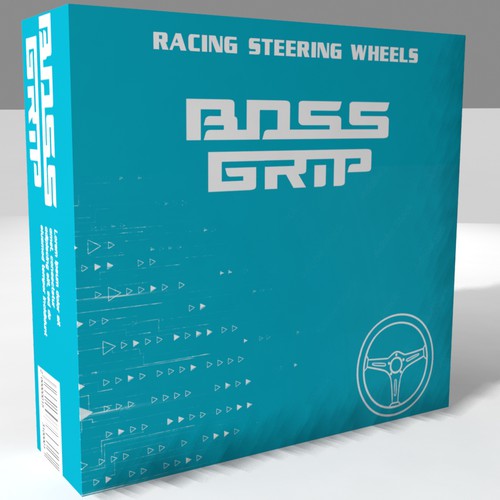 Steering wheel packaging Design by olartdesign