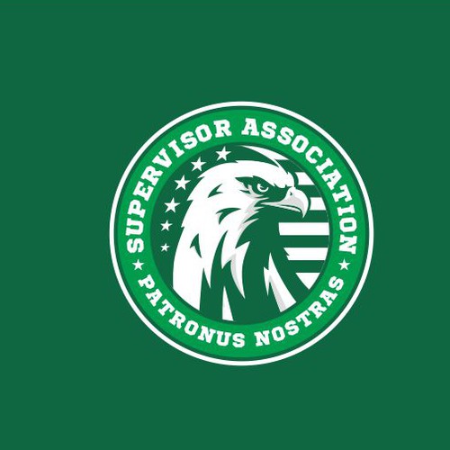 Border Patrol Supervisors Association Eagle Logo Design Design by coldwind