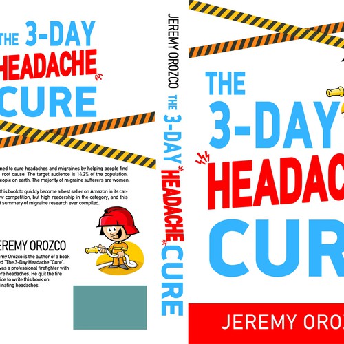 Firefighter writes book on headaches, next best seller Design by Nat_design