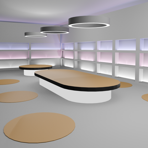 3D Shopping Retail Store Design von Gula Jawa