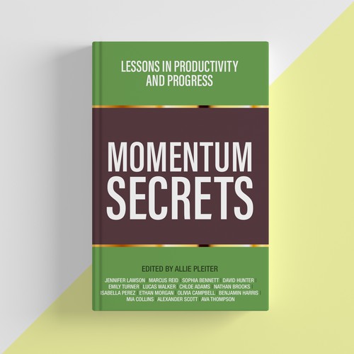 Create a cover for a book about Lessons in Productivity and Progress Design by ShahbazQamar