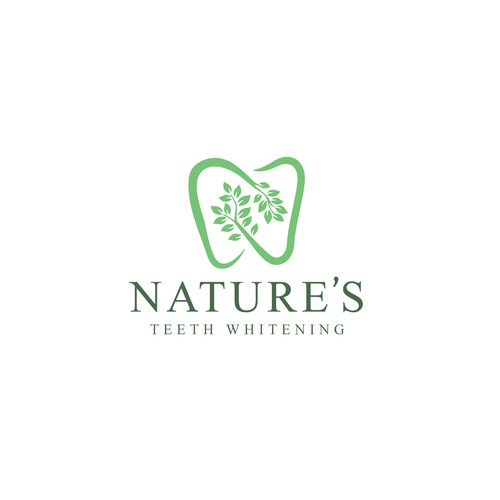 Nature's Teeth Whitening - Needs a Natural Company Logo Design by Creative Selection